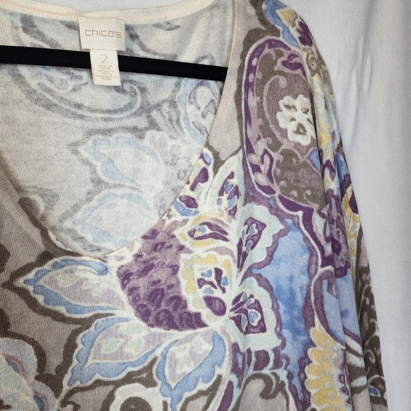 Chico's tunic sweater. - Picture 5 of 10